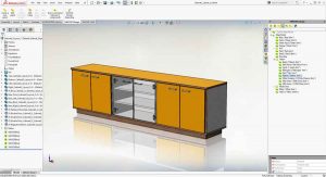 SWOOD是一款集成SolidWorks的CAD/CAM木工家具设计软件